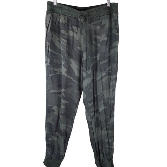 EUC Splendid Women's Camouflage Sanctuary Jogger Pants Size L‎ - Picture 1 of 6